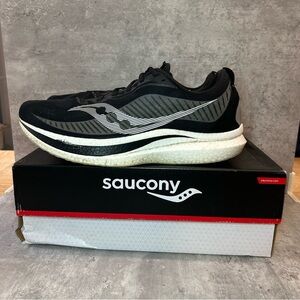 Saucony Endorphin Speed 2 Running Shoes Mens sz 14 - black/white